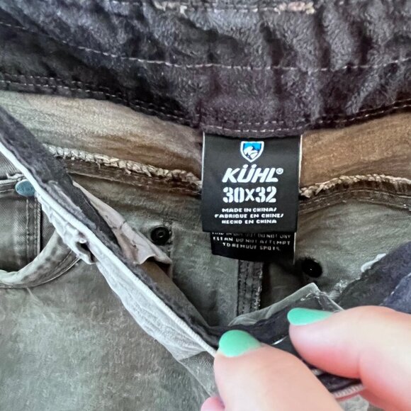 Kühl‎ Vintage Patina Dye Gray Rydr Jean Pants- Men's Size 30x32 - Picture 2 of 7